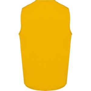 Gilet Unisex XS WK. Designed To Work Mouwloos Yellow 65% Polyester, 35% Katoen