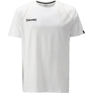 Spalding Essential T-Shirt Kinderen - Wit | Maat: 128