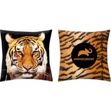 Animal Planet Kussen Tijger - 40 x 40 cm - Polyester