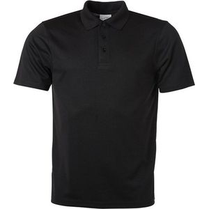 James and Nicholson Heren Actief Polo (Zwart)
