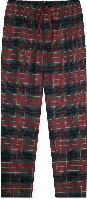 Schiesser - MIX & Relax - Lange Pyjamabroek - Donkergroengruis - Heren