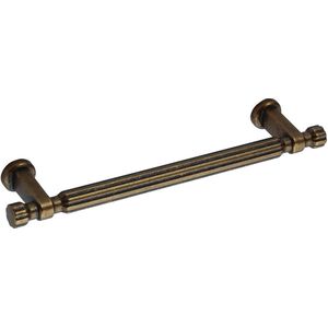 JGS ® Antiek Messing Keukenkastgrepen Set van 10 voor Moderne en Vintage Meubels, Boorgatafstand 128 mm