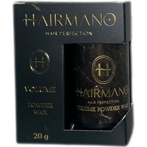 Hairmano Volume Hair Styling Powder Wax – Poeder Wax 20g | Maximale Volume & Matte Finish