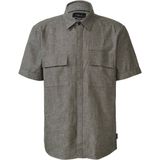 s.Oliver - Hemd - Regular Fit - Katoen-Linnenmix - Korte Mouwen