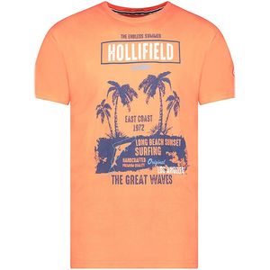 T-shirt Ronde Hals Roze Los Angeles Hollifield Ipalomar - M