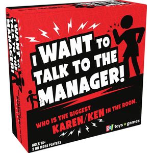 Goliath I Want To Talk To The Manager! - Engelstalig Kaartspel - Partyspel - Kom Erachter Wie De Grootste Karen/Ken Is!