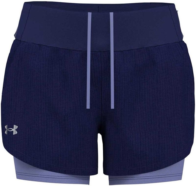 Under Armour - Speedpocket - Korte Broek - Blauw