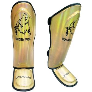 Joya Golden Wolf Scheenbeschermers - Goud - XL