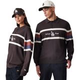New Era - Mlb Rugby La Dodgers - Poloshirt - Bruin - Lange Mouw