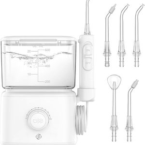 Equivera Waterflosser - Monddouche - Elektrisch Flosapperaat - Water Flosser - Waterflosser Draadloos - Water Flosser Draadloos - Draadloos en Oplaadbaar - Must have voor uw hygiëne!