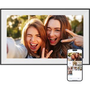 EKASN Classic 15 Pro - Digitale Fotolijst - 15,6 inch FHD IPS Touchscreen - WiFi - 32GB - Zwart