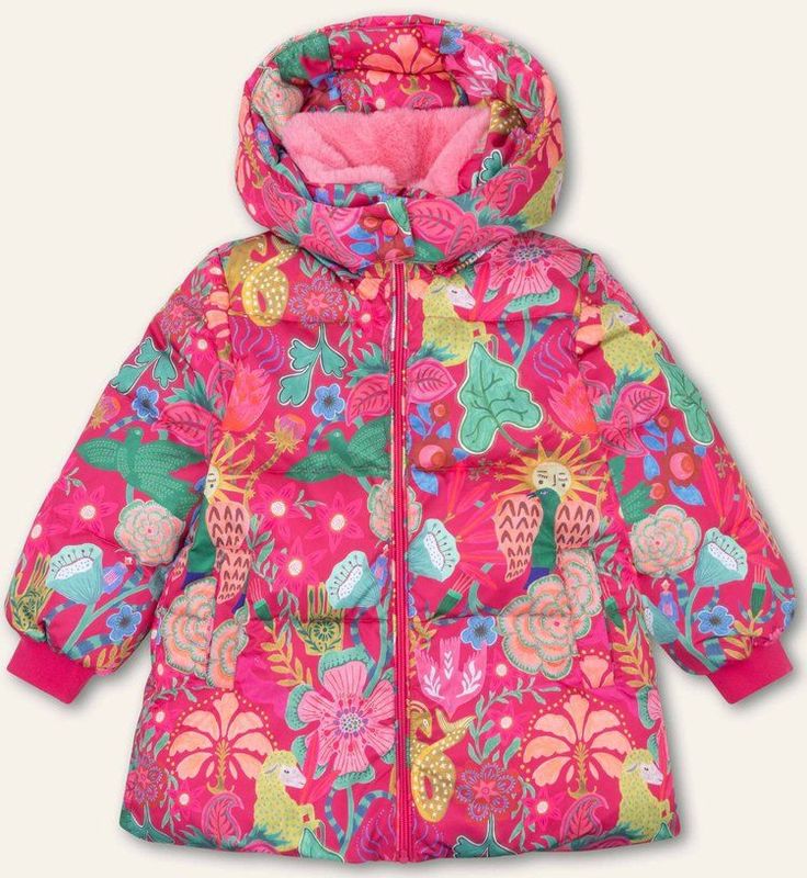 Oilily - Coorie coat - Roze - 104/4yr