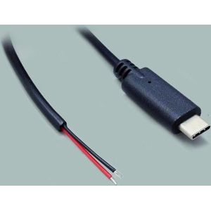 BKL - 10080114 - USB C 3.1 Kabel - Zwart - 1,8 Meter