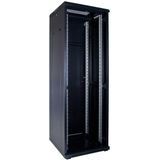DSIT 37U serverkast met glazen deur 600x600x1800mm (BxDxH) - serverbehuizing - serverrack - 19 inch