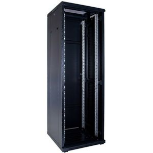DSIT 37U serverkast met glazen deur 600x600x1800mm (BxDxH) - serverbehuizing - serverrack - 19 inch