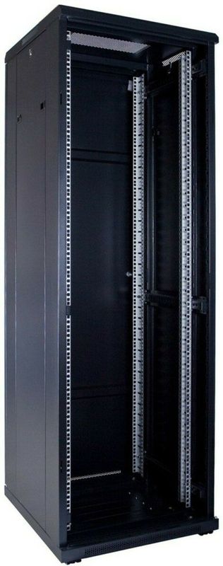 DSIT 37U serverkast met glazen deur 600x600x1800mm (BxDxH) - serverbehuizing - serverrack - 19 inch