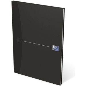 Oxford Essentials - Notitieboek - A4 - blanco - 96 vel  - zwart