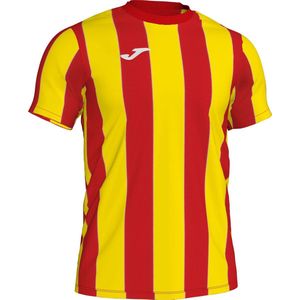 Joma Inter Shirt Korte Mouw Heren - Rood / Geel | Maat: L