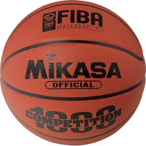 Mikasa BQ1000 Competition FIBA Ball BQ1000, Unisex, Oranje, basketbal, maat: 7