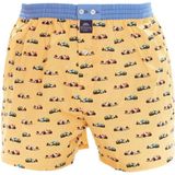 McAlson Wijde boxershort - Yellow - maat L (L) - Heren Volwassenen - 100% katoen- M4947-L