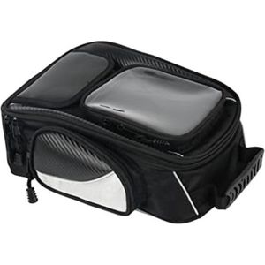 Tanktas motor - Tanktas - Motortas waterdicht - Motor tas - ‎ 43 x 40 x 15 cm - Zwart