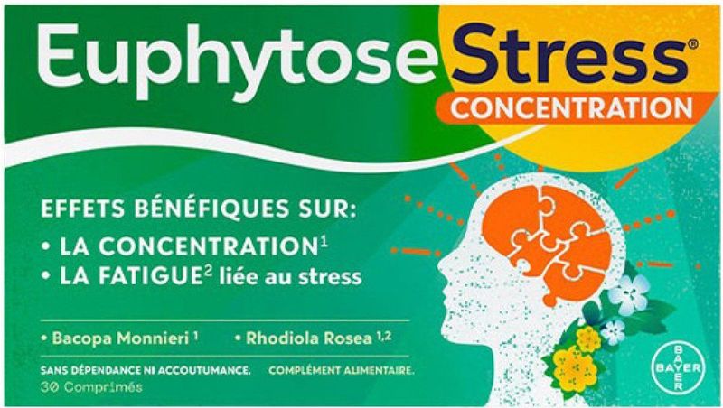 Bayer - Euphytose Zen - Voedingssupplement - 30 Tabletten