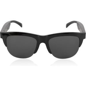 Vertalerbril met 137 Talen, Draadloze Bluetooth Open Directionele Slimme Bril met Dubbele HD-microfoon voor Zakelijk Leren in de Reisbranche