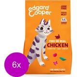 Edgard&Cooper Adult Kip - Kattenvoer - 6 x 325 g