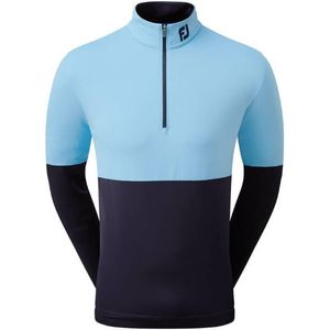 Footjoy Heren Colour Block Midlayer Blauw Navy Maat M
