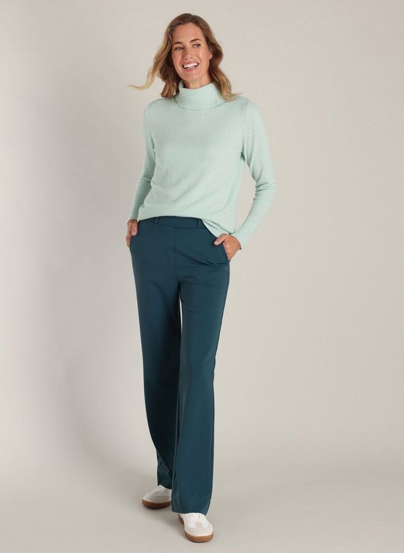 YEST - Donia Bottoms - Teal Green - Treggings