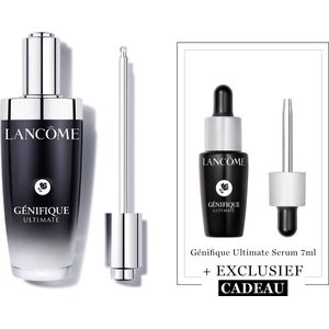 Lancôme Génifique Ultimate Serum + Cadeau - Génifique Ultimate Serum 115ml & Génifique Ultimate Serum 7ml Cadeau - verrijkt met Beta-Glucaan-CM - Totaal 122ml