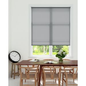 Decosol Rolgordijn Lichtdoorlatend - Antraciet - Maat: 90 x 250 cm