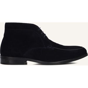 Stefano Lauran - Lace-up Boots 92303 - Suède Enkellaarsjes - Blauw