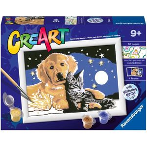 Ravensburger CreArt Stargazing Sweetness - Schilderen op nummer voor kinderen