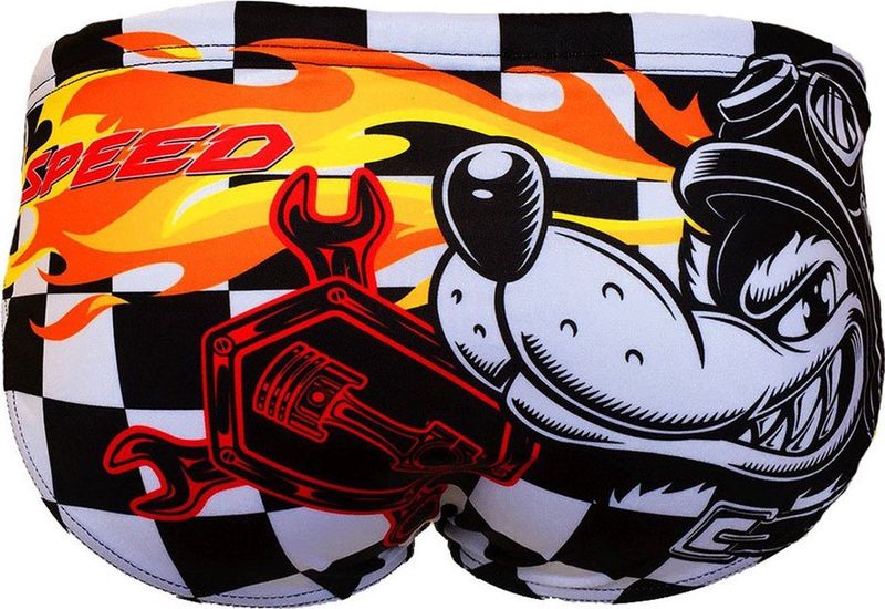 TURBO Speed Zwemslip Heren - White - M