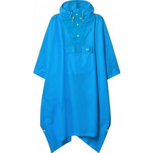 Neon blauwe regenponcho van Mac in a Sac