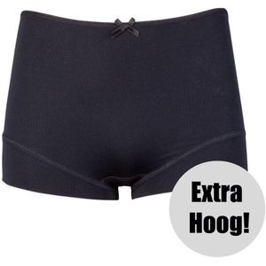 RJ Bodywear Pure Color dames short extra hoog - zwart
