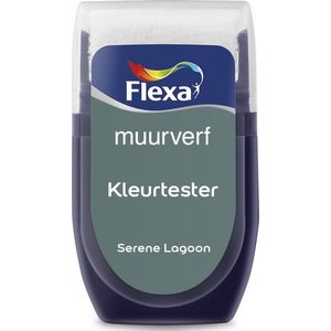 Flexa - Kleurtester Muurverf - Serene Lagoon - Creations - Mengverf - 30 Milliliter