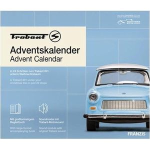 1:43 Franzis 67115-8 Trabant Adventskalender Plastic kit