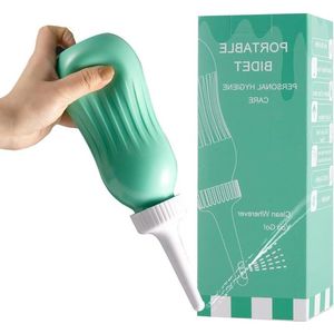 17 oz (500 ml) Offo Fles Postpartum Herstel - Perineale Reiniging na Geboorte - Groen Peri bottle