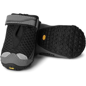All-Terrain Hondenlaarzen - Set van 2 - Miniatuur Rassen - Maat 38 mm/15 in - Obsidian Black - Grip Trex