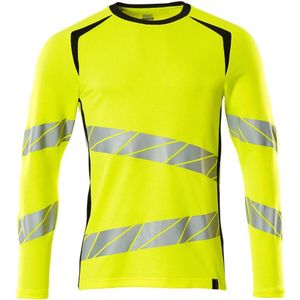 Mascot - 19081-771 - T-shirt - Hi-Vis Geel/Zwart - Lange Mouwen
