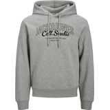 JACK&JONES - JJMAKOTO SWEAT HOOD - Hoodie - Heren - Lange Mouwen