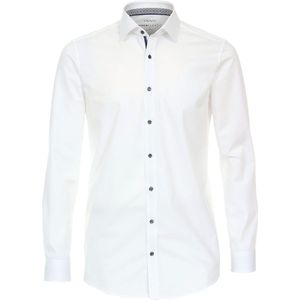 Venti Hyperflex Overhemd Wit Stretch Body Fit 123955600-000 - XXL
