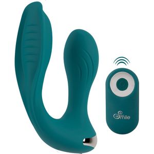 Sweet Smile Dubbel Ergonomische Stimulatie Vibrator - Met Draadloze Afstandsbediening