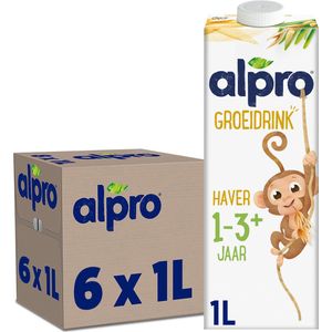 Alpro Haver Groeidrink 1-3+ Houdbaar 1L - 6 stuks