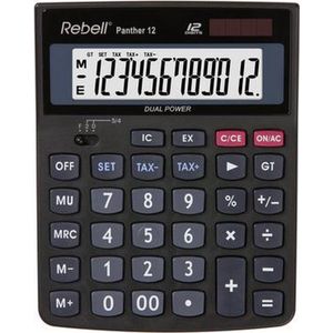 Rebell calculator - PANTHER 12BX - 12 digit - RE-PANTHER12BX