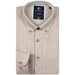 Giordano - Overhemd - Beige - Button Down