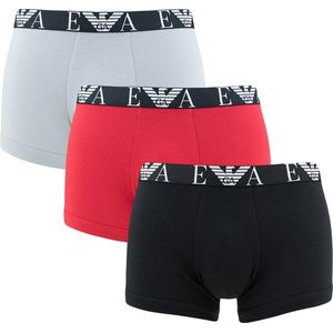 Emporio Armani heren 3P boxers stretch cotton multi