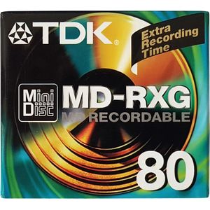 TDK MD-RXG80 MD Recordable Minidisc 80 minuten
